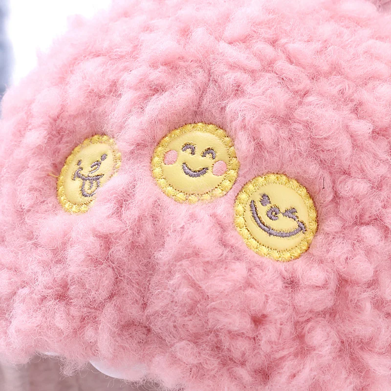 The new baby girl outdoor windproof cartoon cute toddler winter warm baby hat