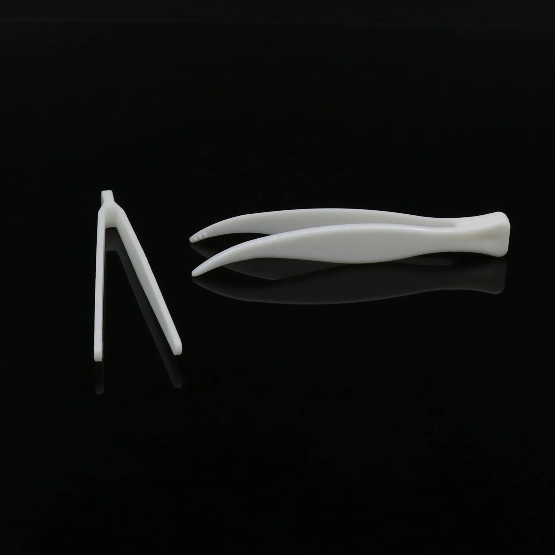 Disposable Plastic Tweezers Medical spoon for face care