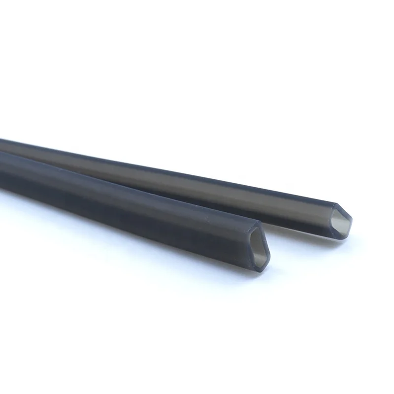 Customized Electrical Insulation Hose Different Size Heat Resistant Rubber Tube Black Conductive Silicone Tubing