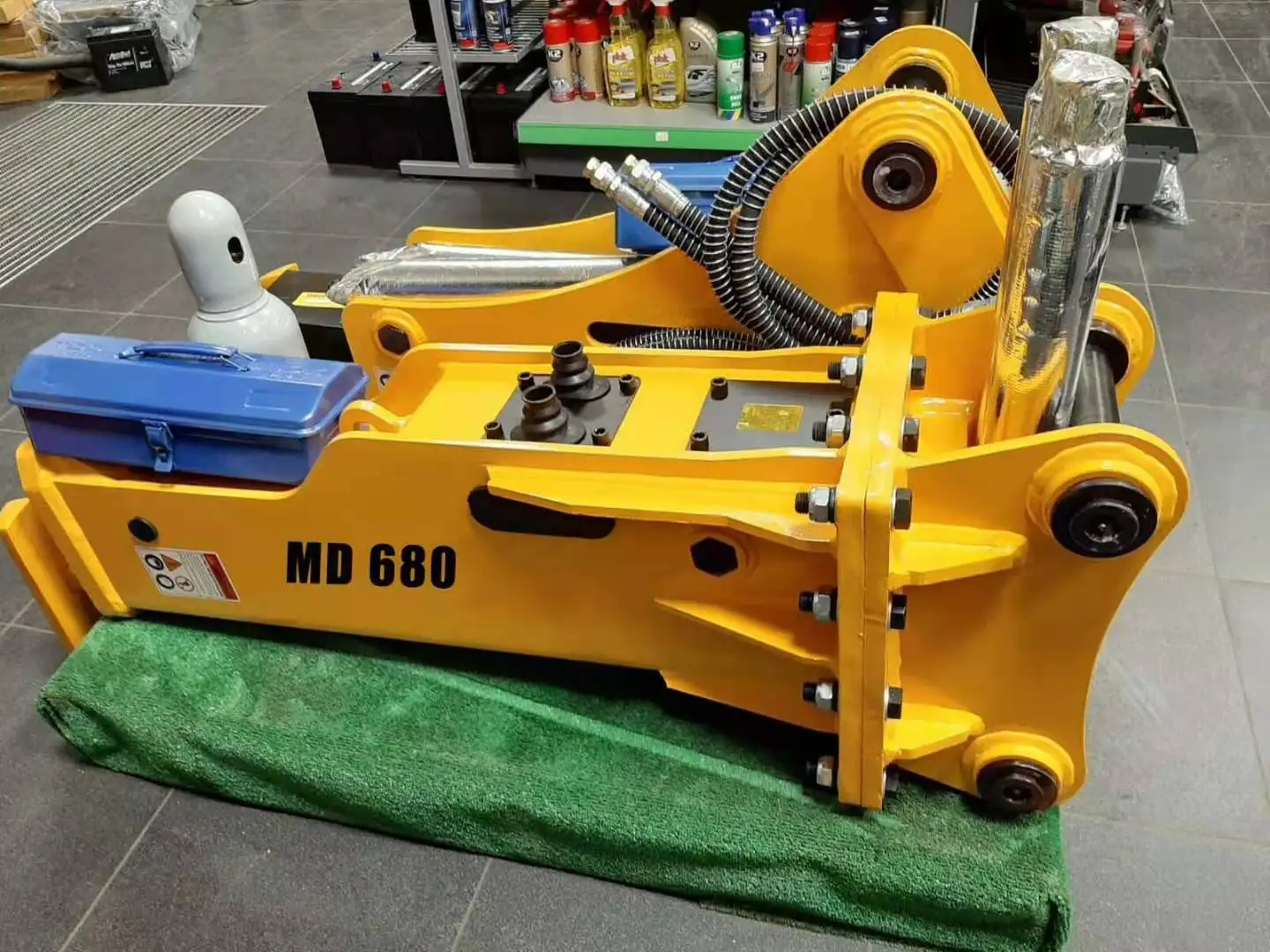 heavy duty jack hammer quick coupling caterpillar hydraulic hammer concrete pulverizer for excavator demolition hammer