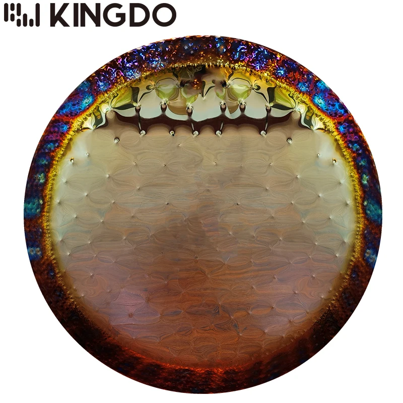 Stainless Steel Colorful Gongs Handmade Customized 85 cm Gong