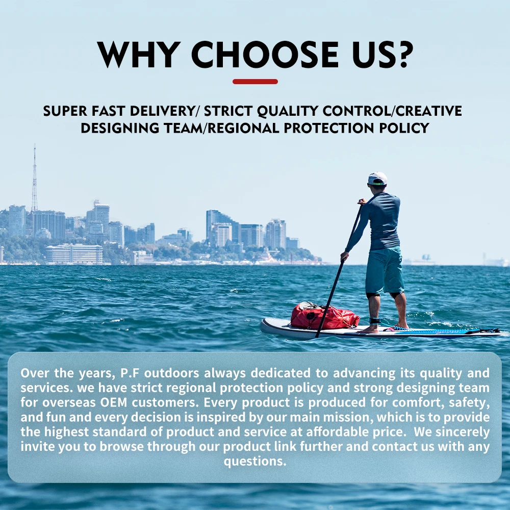 Wholesale Inflatable sup Stand up Paddle Board detachable Fins Soft Top Air Inflate Sup Fins For Single Surf Fins