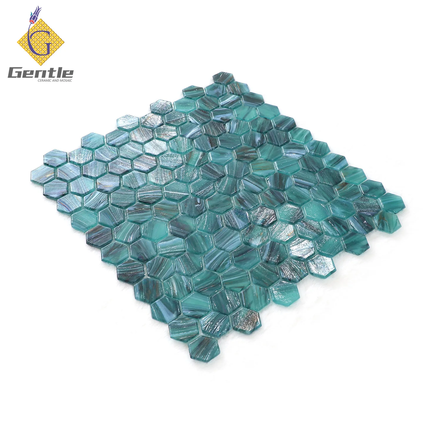 2024 Bestsellers Colorful Mosaic Pool Bathroom Tiles