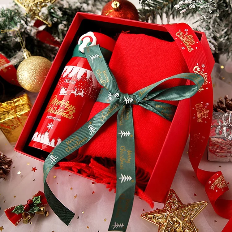 Wholesale Travel Sealed Insulated Stainless Steel Christmas Gift Vacuum Cup Thermos Bottle