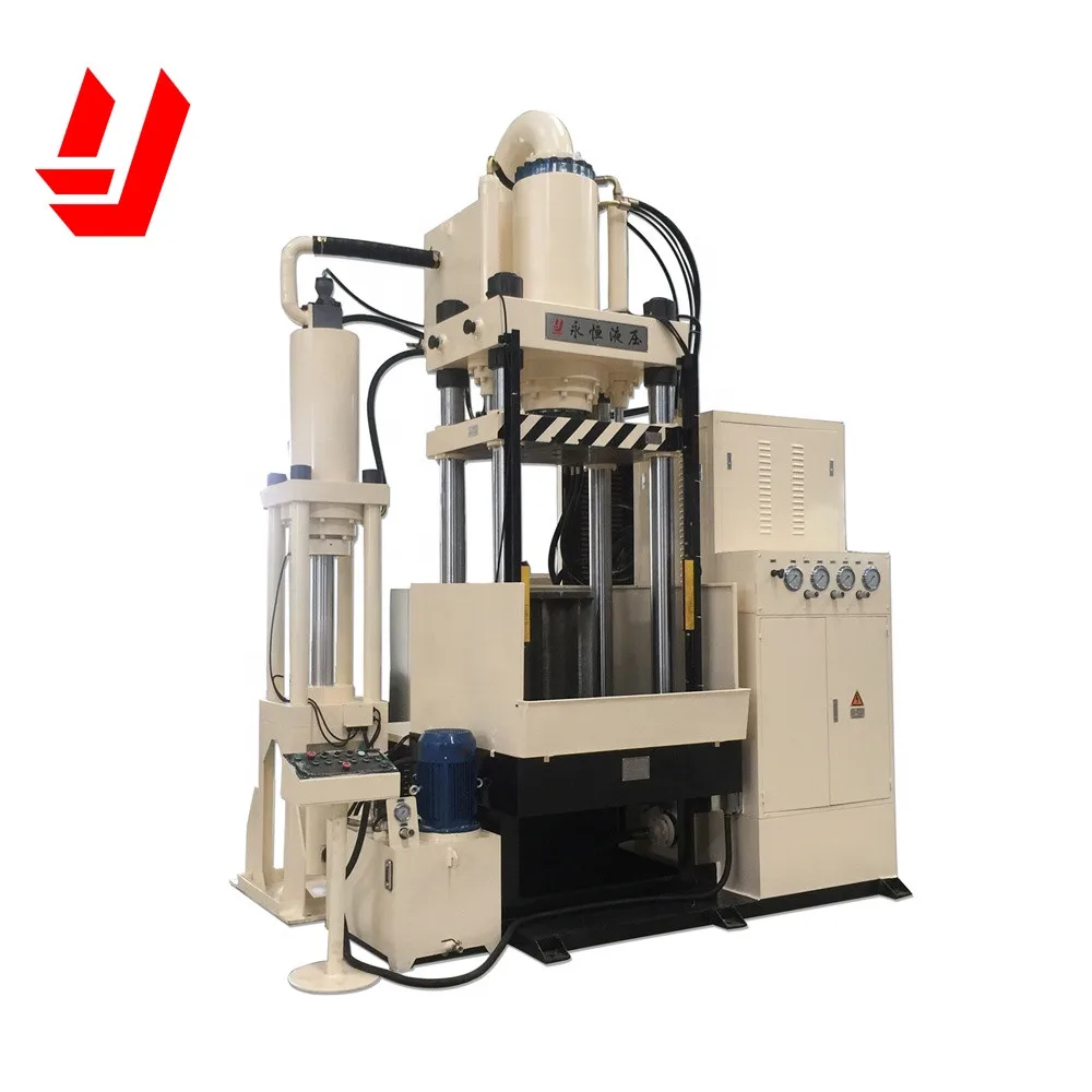 Yongheng Hydraulic Large Pressure Servo Auto Control Metal Tube Bellow Forming Machine Spiral Pipe Machine