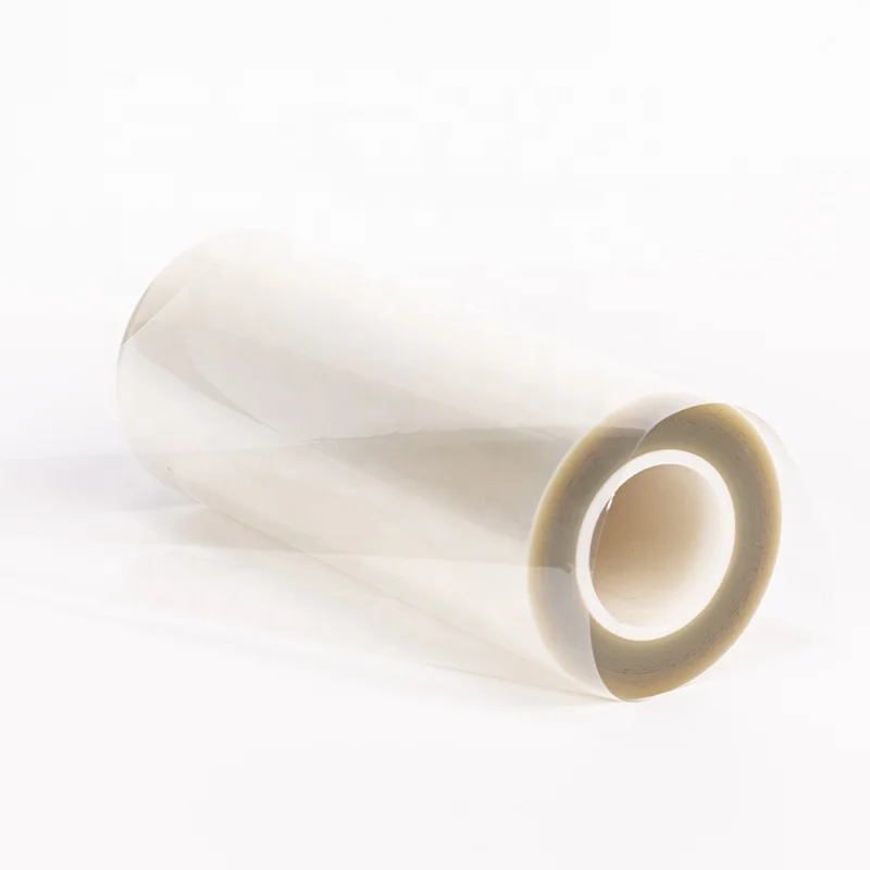 Custom Transparent PET Twist Film Roll Water-Soluble & Food-Grade Cellophane Wrap for Candy & Plastic Packaging Soft Hardness