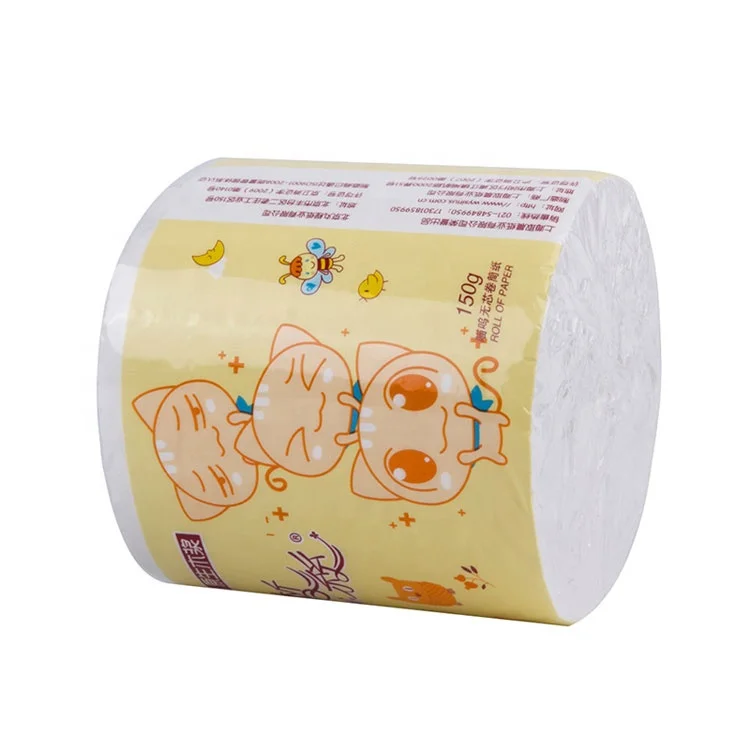 Sanitary paper biodegradable tissue toilet paper