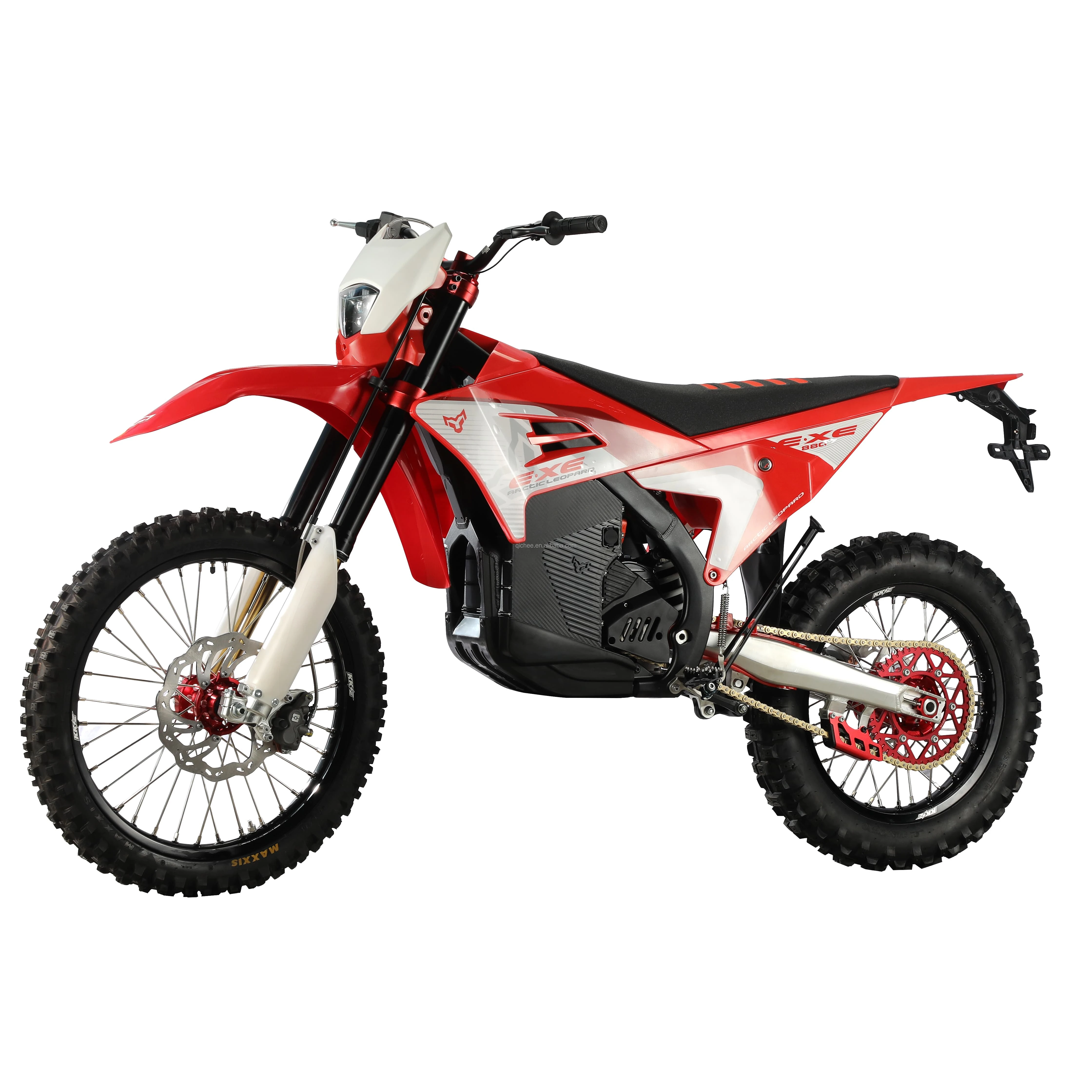 Arctic Leopard  EXE800 Electric Dirt Bike Racing 27KW 90V 53AH 71.5MPH High Speed E Motorcycle Adults 74V Voltage
