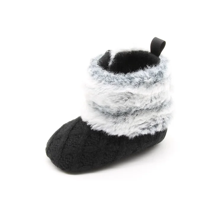 Lovely winter warm baby shoes toddler baby boys girls soft sole booties