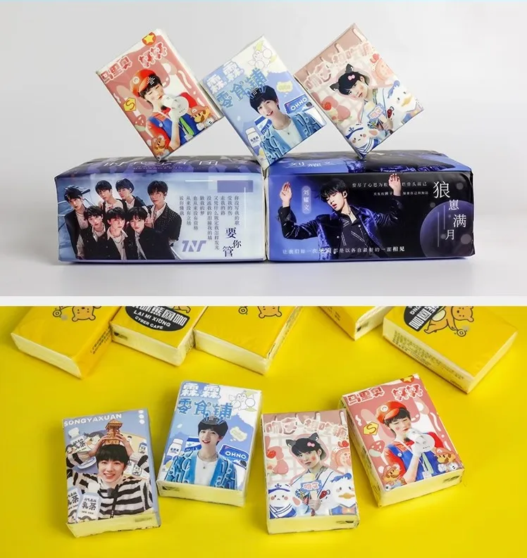 Personalized Birthday Cocktail Napkins decoupage Tissue Paper Personalised with date