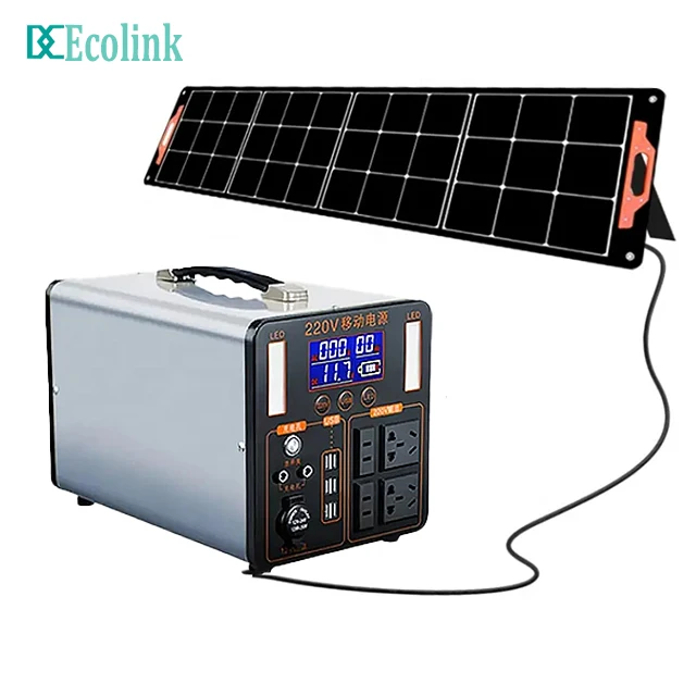 OEM 5000W 6000W Portable Pure Sine Wave AC/Solar Panel Rechargeable Power Station for Outdoor Camping and EV Charging