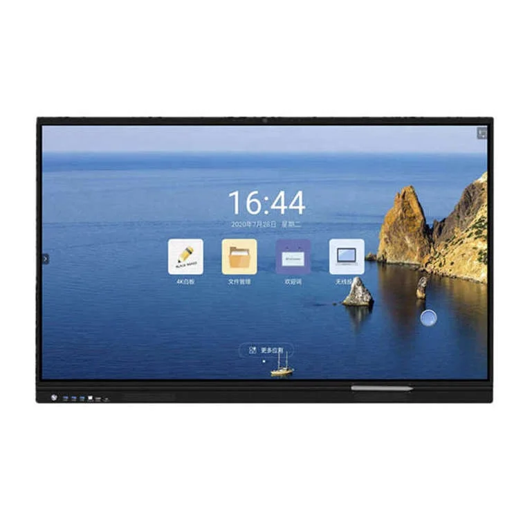 55 65 75 86 Inch LCD Touch Screen All in One PC Whiteboard Interactive Flat Panel for Education Meeting Conference