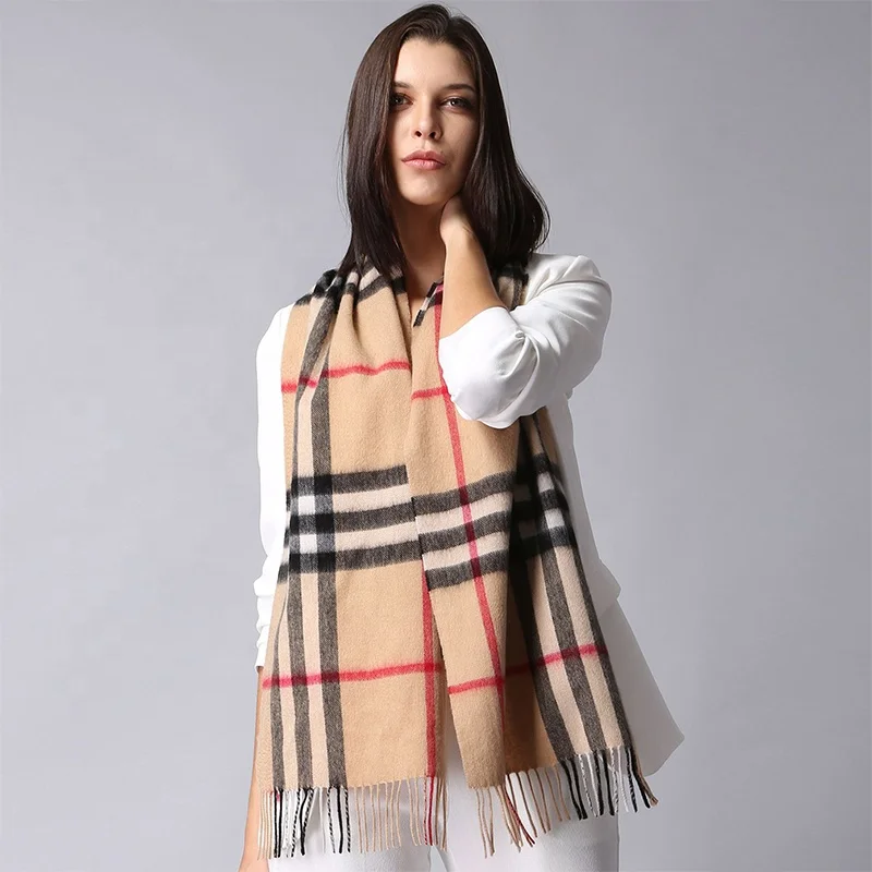 Luxury Poncho With Tassels Brand Pashmina Winter Wool Blend With Sleeve Warm Cashmere Double-Side Shawl chal al por mayor