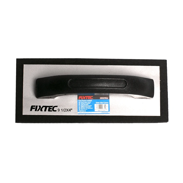 FIXTEC Hand Tools Plastic Plastering Trowel EVA Foam Trowel 240*100*12mm