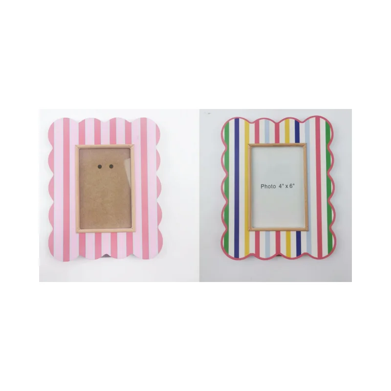 Photo Frame for Home Decoration Frame for Table & Wall Decor Wholesale Photo Wooden Wood Environment Friendly 1 Color MDF 133805