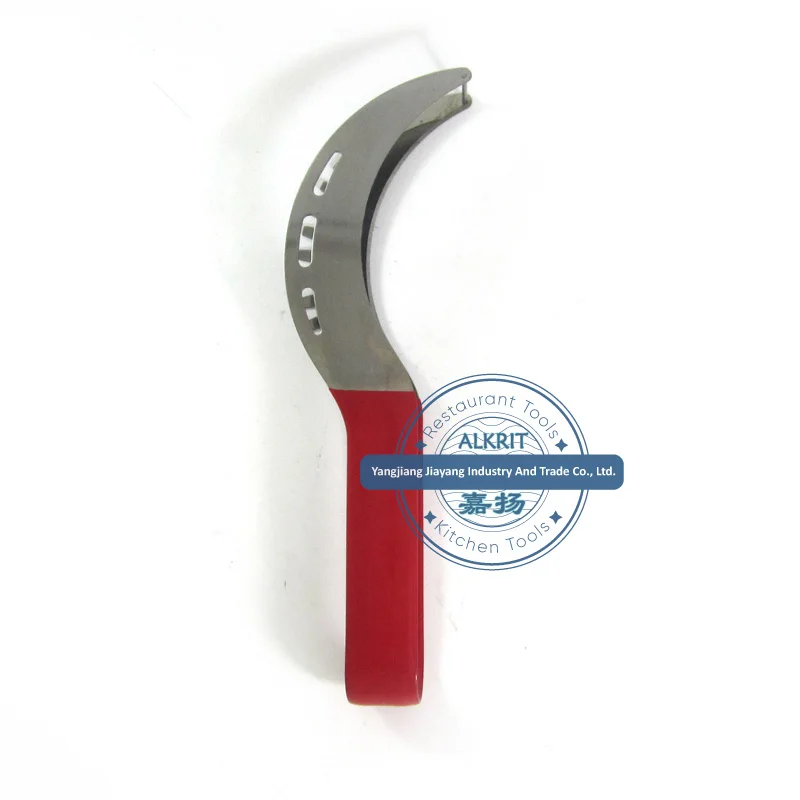(JYKT-FV034)Hot sale stainless steel multifunctional watermelon cut with two kinds of style