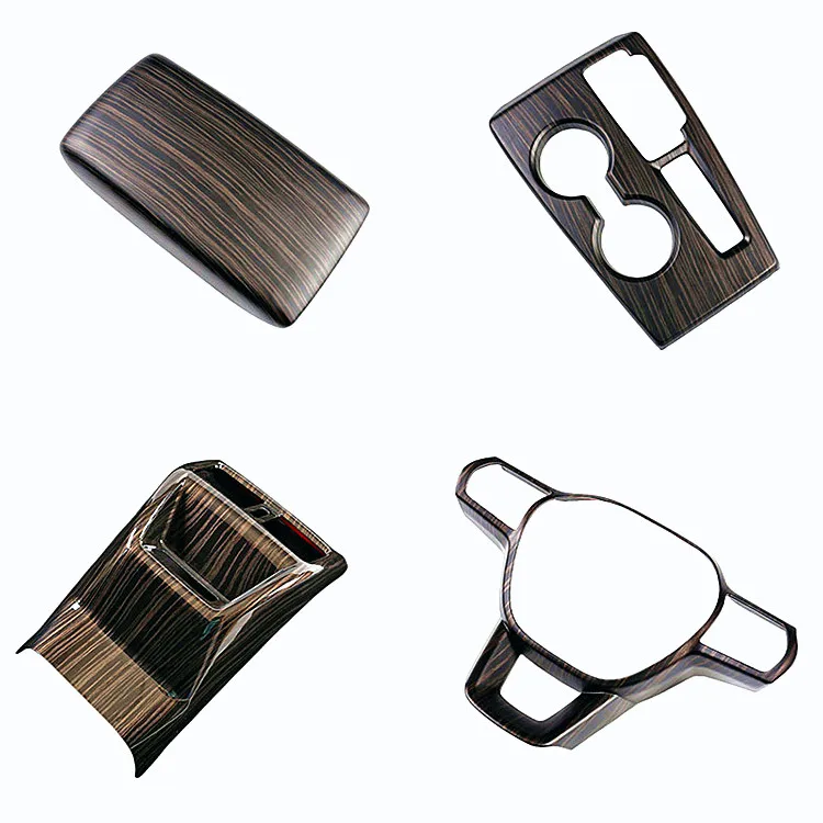 for 22 models of 11th generation Civic interior gear panel left drive / right drive steering wheel decorative frame gold wood g