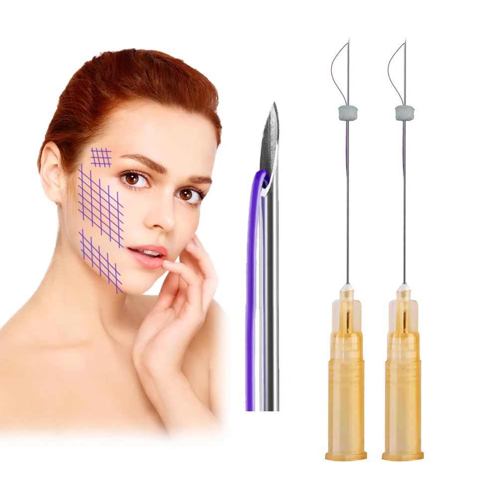 CE Marked 26g 27g 29g 30g 25mm 38mm Sharp Pdo Thread Mono,13mm 50mm 60mm 90mm Korean Wrinkles Removal Collagen Mono Pdo Thread