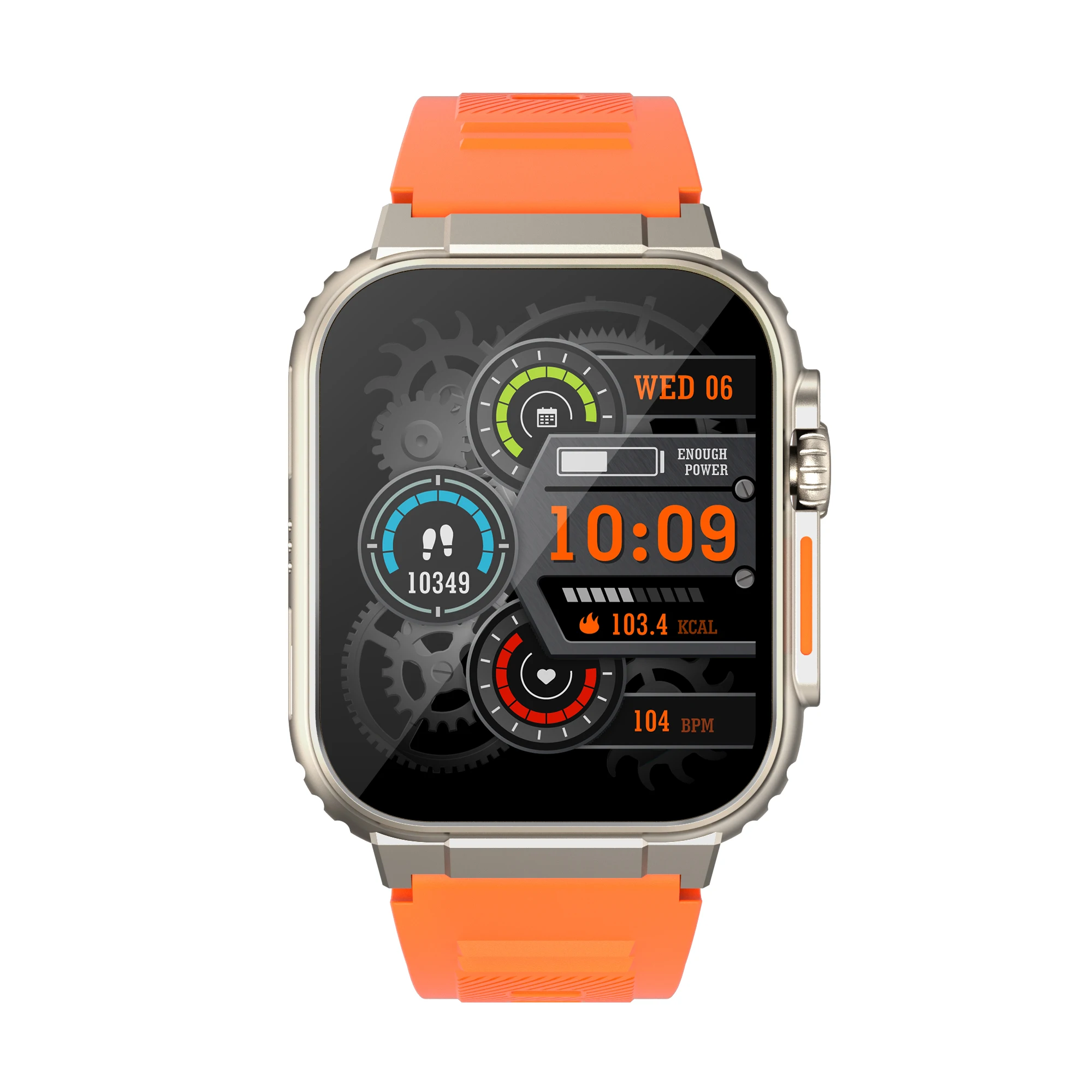 2023 smart watch A70 local music 1.96 Big Touch Screen 600 Big Battery with  heart rate blood pressure Sport Smartwatch