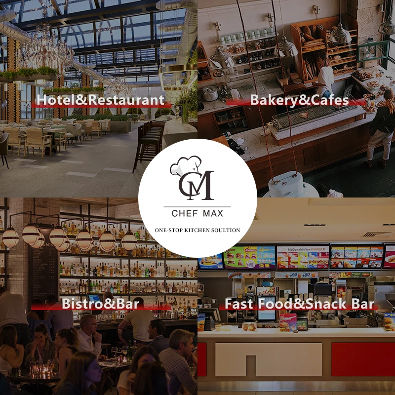 Commercial One Stop Kitchen Solution Hotel Ресторан быстрого питания Кухня CAD дизайн оборудование для общественного