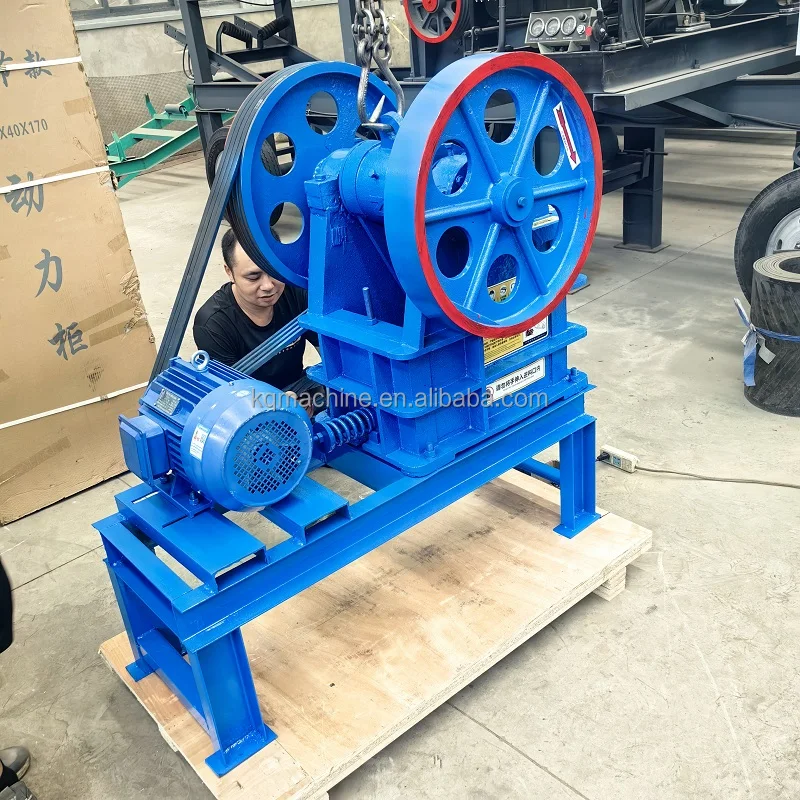 Small Diesel Jaw Crusher Small Gold Jaw Crusher With Motor Portable Mobile Jaw Crusher