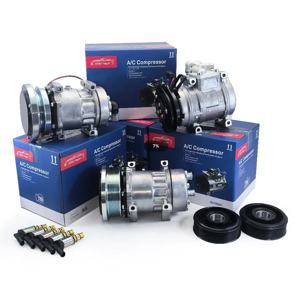 10PA17C 6PK Auto Air Conditioner Compressor 977012D600 1605022900 977012E300 For Hyundai Elantra For Tucson 2001-2010 WXKA010A