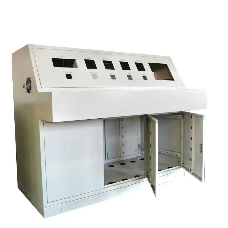 Custom Design Sheet Metal Traffic Control Console Command Console with Fabrication Features