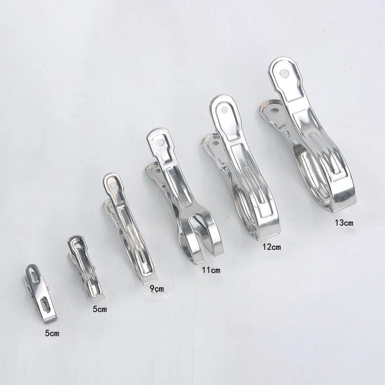 Multi-Style Stainless Steel Quilt Clip, Clothes Pegs, Windproof Clip