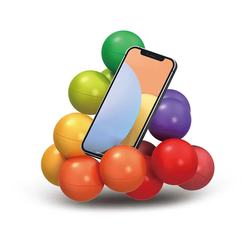 hot selling funny puzzle variety decompression magic balls 3D rainbow set fidget toys ball