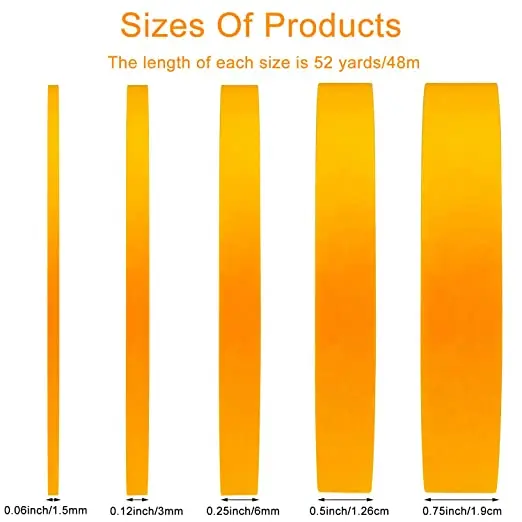 Paper Suppliers Masking Orange Water Acrylic Manufacturer Japanese Waterproof Washi Paper Tape