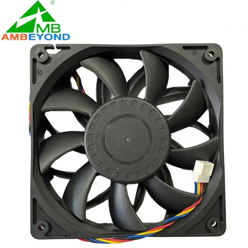 12025 5v 24v Mini 12 Volt 4 Pin Ventilation 12v 120mm Powerful Cooling Fan For Module
