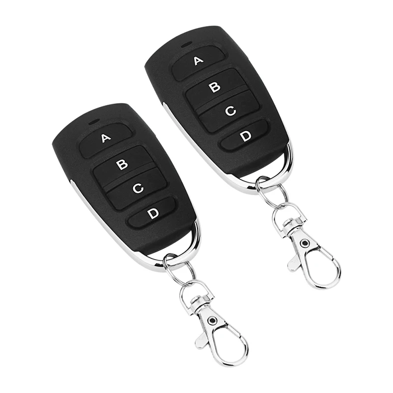 4 Buttons Control Switch Rolling Code Remote Control for gate