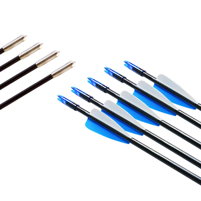Hi Top Panah традиционные стрелы для лука из стекловолокна 6 мм дешевые Дугласа
