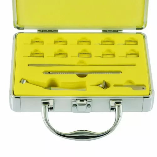 4:1 Reciprocating Interproximal Stripping Kit Contra Angle & 10 Interproximal Strips Kit Dental 4:1 Reduction IPR System