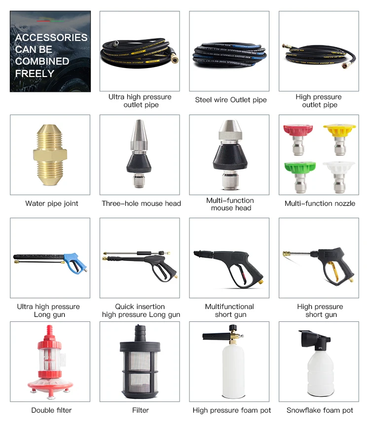 Luxury QL-390 Surface Cleaner Car High Pressure Electric Power Washer