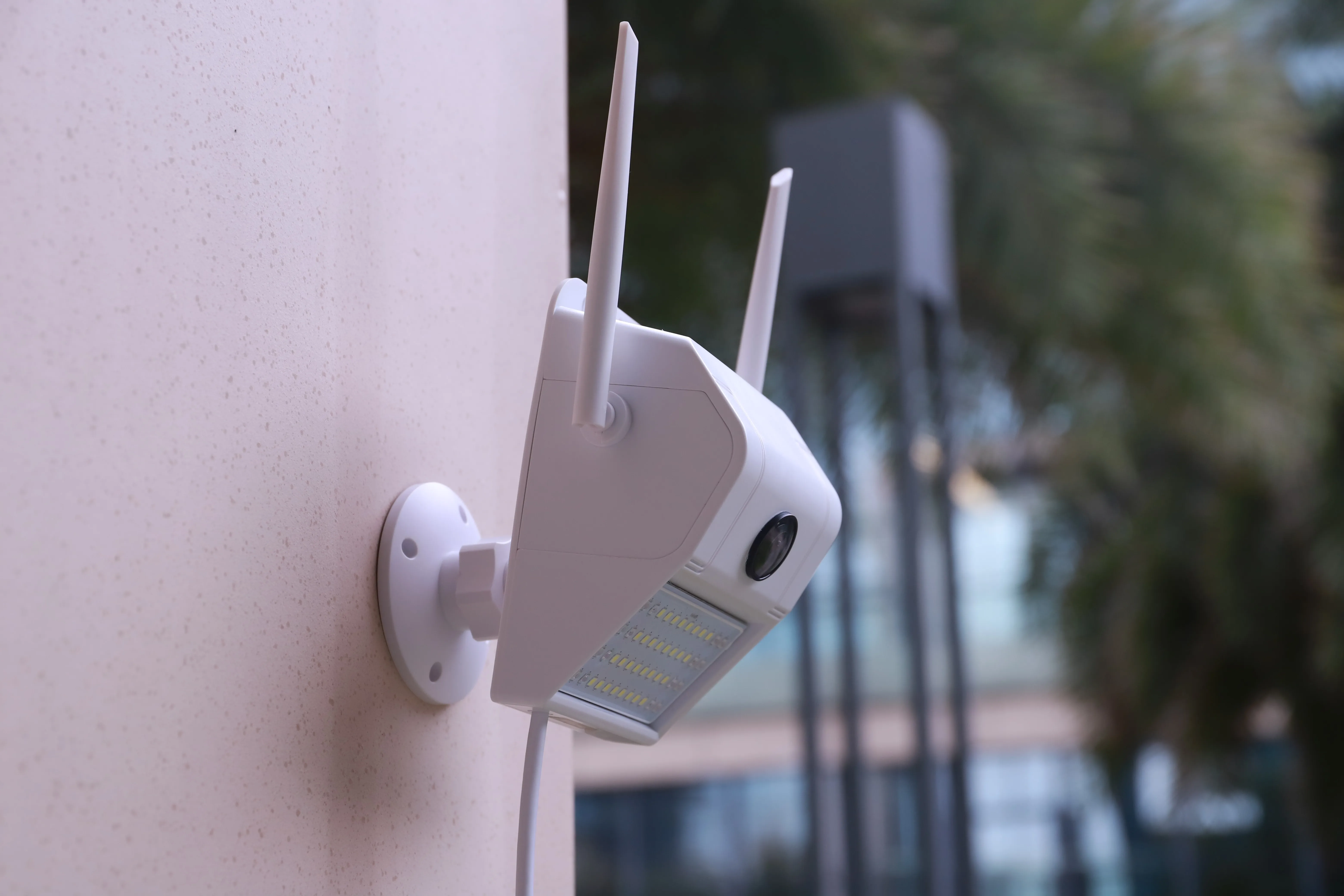  Видеокамера для панорамной Беспроводной Wi-Fi Безопасности Солнечный Прожектор cctv камера с уличное освещение