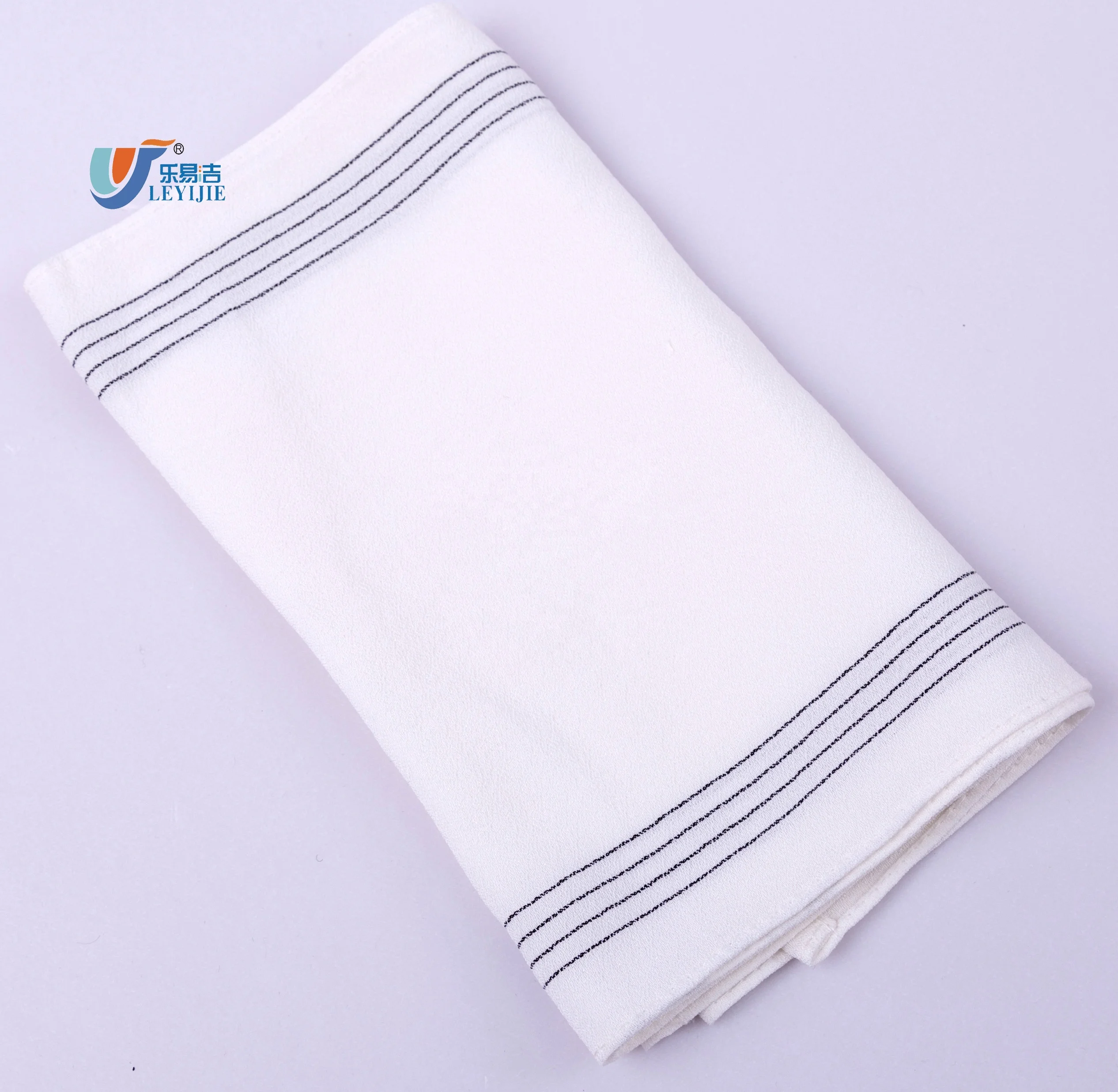 100% Plant Fiber Viscose Exfoliating Body Scrub Towel Bath Italy Towel Massage Skin Care Bath Towels