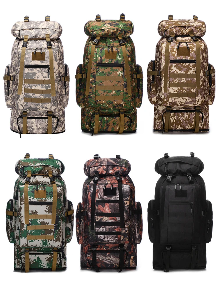 Wholesale 600D/900D Polyester Shoulder Tactical Backpack Molle Pouches for Outdoor Camping Hiking Traveling