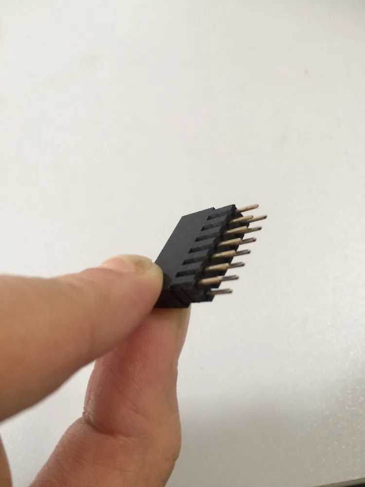 Двухрядный Штабелируемый гнездовой разъем с длинными ножками для PC104, 2,54 мм, 2x10, 20 контактов