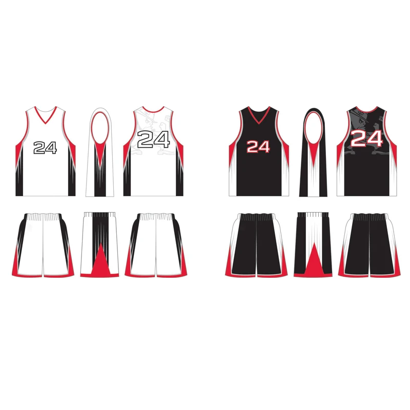 Wholesale Blank Retro Basketball Jerseys Suit Full Set Custom Diy Soccer Jersey