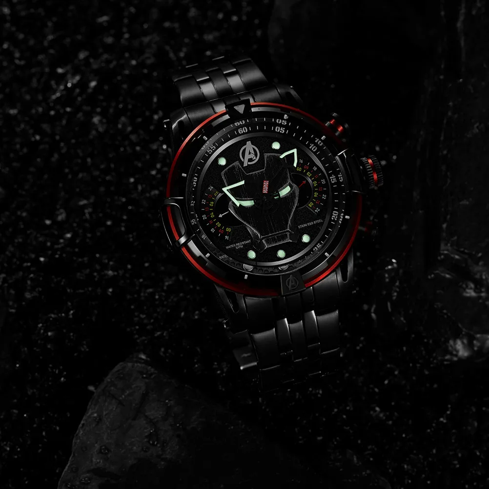 2023 men luxury watch avengers superman captain America adult large marvel watch for men Relojes masculinos