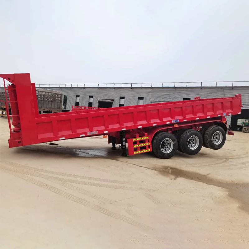 3 Axle 4 axle 35/40 CBM Tipper Trailer 60 Tons Dump Semi Trailer Dumper for sale
