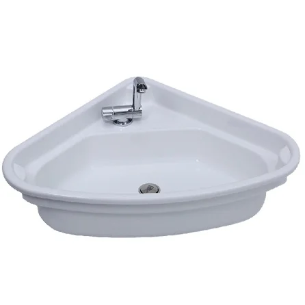 ACRYLIC  sink RV motorhomes caravan  plastic kitchen  Built-in MINI Bathroom folding Sink with  faucet  GR-Y007B