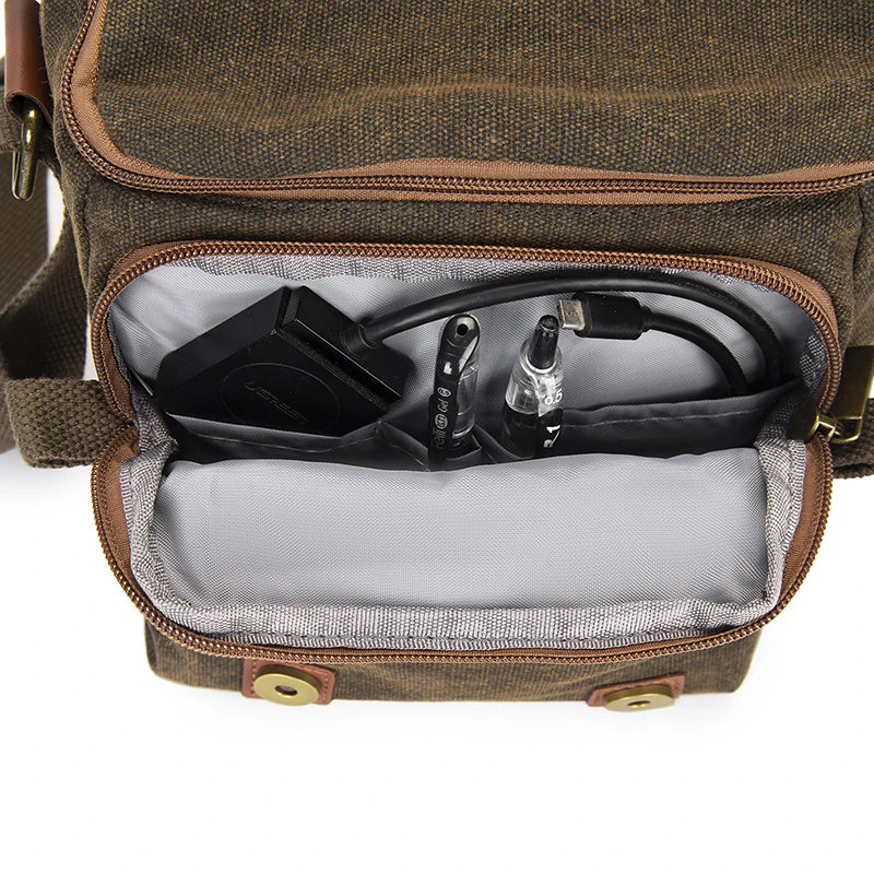 High quality professional bag camera waterproof travel camera canvas backpack for man durable bag