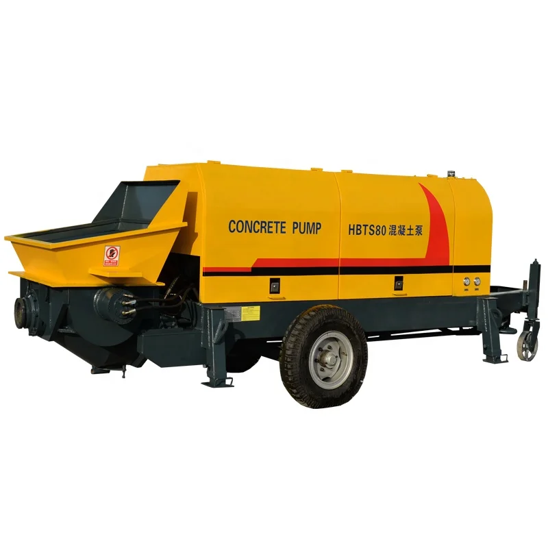 HBTS strong sealing and high pressure resistance concrete pump china 40m3/h 50m3/h hot selling concrete pumps