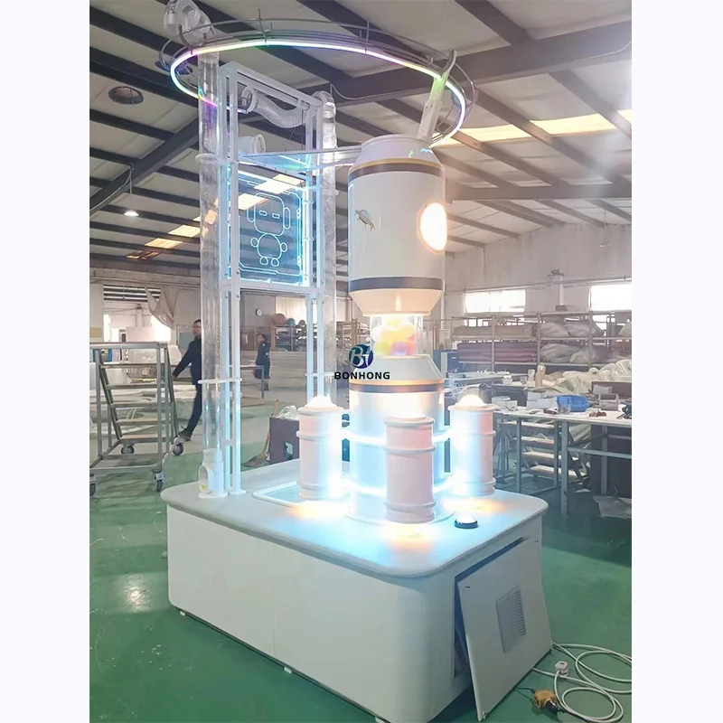 Bonhong 2024 New Arrival Indoor Ball Spray Game Museum Exhibit for Kids Science Center