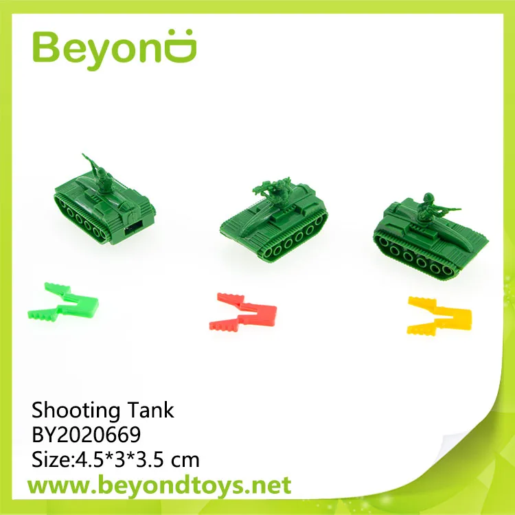 cheap promotional toys capsule toy shooting mini plastic tank toy