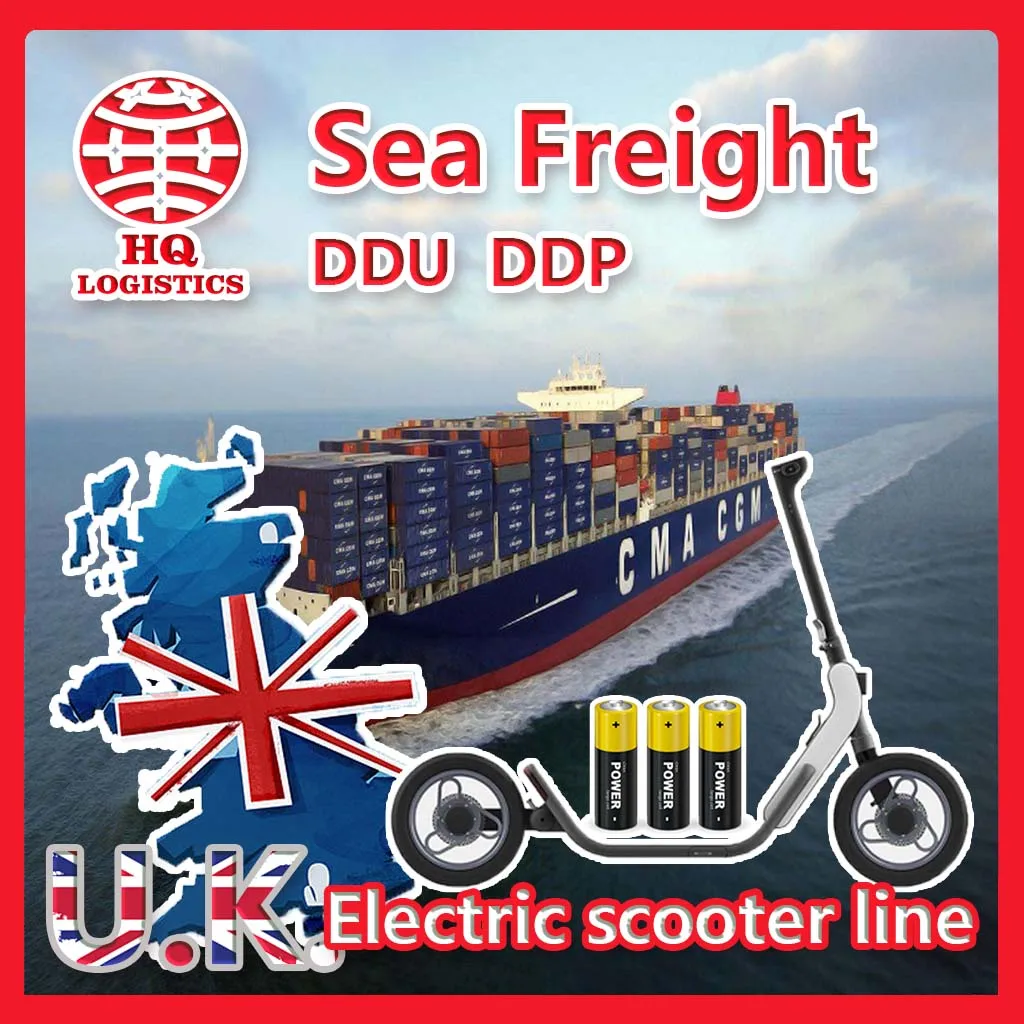 Electric Scooter Dropshipping Agent Shipping FBA Amazon Freight Forwarder to London UK