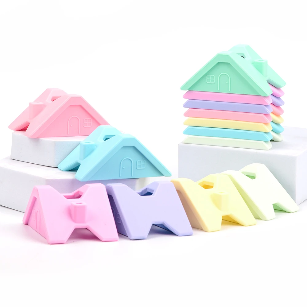 Educational Toy Food Grade Soft Silicone Building Block Baby Educational Toy Toddler Stacking Sets