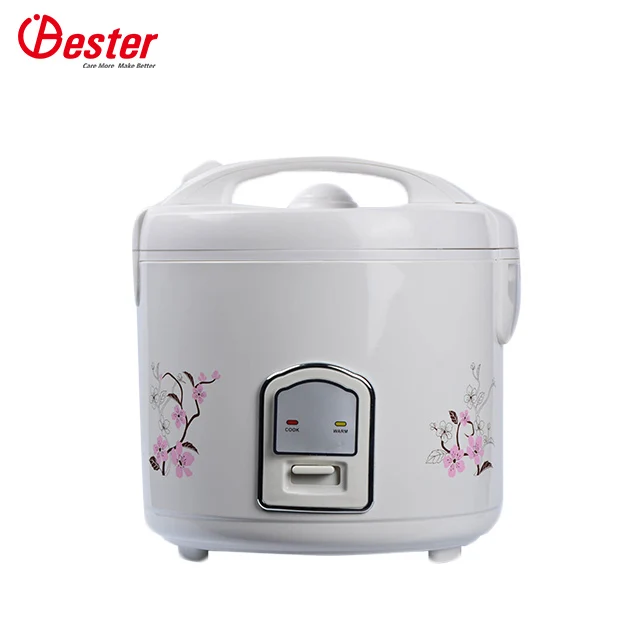 1.5L 1.8L deluxe rice cooker with flower tinplate